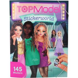 👉 Stickerboek papier meisjes Topmodel Stickerworld 33 X 25 Cm 4010070579043