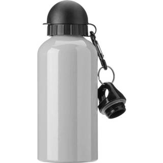 👉 Drinkfles aluminium zilver zilverkleurig Atipick Met Karabijnhaak 650 Ml 8436549323102