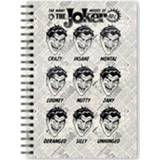 👉 Notitieboek wit karton Sd Toys Dc Comic: The Joker 15 X 21 Cm 8435450240393