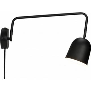 👉 Wandlamp zwart staal mannen Dyberg Larsen Manchester 40w E14 23 Cm 5704709071099