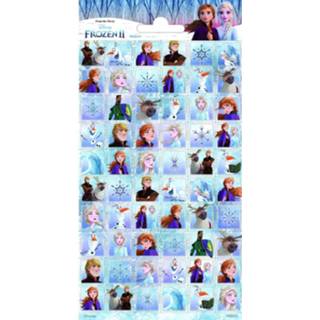 👉 Blauw Funny Products Stickers Frozen Ii 20 X 10 Cm 60 Stuks 8720585068036