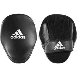 👉 Stootkussen zwart wit Adidas Stootkussens Boxing Focus Pu/foam Zwart/wit 2 Stuks 3662513328490
