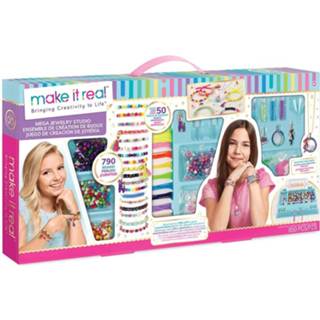 👉 Multikleur meisjes Make It Real Mega-juwelen Studio 850-delig 695929018023