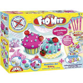 👉 Boetseerset foam multikleur meisjes Craze Flo Mee Bakery 8-delig 4059779015063