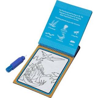 👉 Kleurboek One Size GeenKleur Melissa & Doug Water Wow! Herbruikbaar Dinosaurussen 772093156