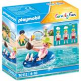 👉 Zwembandje kunststof Playmobil Family Fun - Badgast Met Zwembanden (70112) 4008789701121