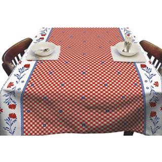 👉 Tafelkleed One Size meerkleurig Buiten tafelkleed/tafelzeil Hollandse keuken print 140 x 250 cm rechthoekig - Tuintafelkleed tafeldecoratie Tafelkleden/tafelzeilen 8720276256759