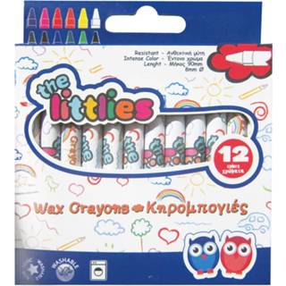 👉 Waskrijt multikleur The Littlies Junior 8 Mm Krijt 12-delig 5205698237881