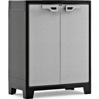 👉 Opbergkast zwart grijs Keter Laag Titan 100 Cm En 8013183116149