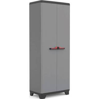 👉 Opbergkast grijs zwart Keter Met Schappen Stilo 173 Cm En 8013183115944