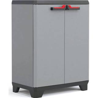 Opbergkast grijs zwart Keter Laag Stilo 90 Cm En 8013183115968