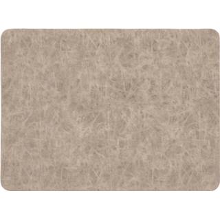 👉 Placemat taupe Mesapiu Placemats Vintage Rechthoekig 5413255141124