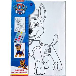 👉 Schilderset wit canvas Toi-toys Paw Patrol Chase Junior 8719817859634
