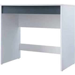 👉 Bureau wit grijs bicolor Compo 1 La - En / L 80 X D 45 H 75 Cm 3605095695703