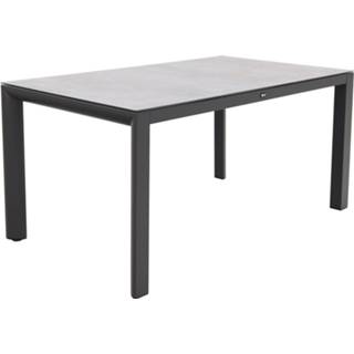 👉 Terrastafel grijs Baltimor Dining Tuintafel - 150 X 90 Cm. 7423453134154