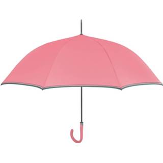 👉 Paraplu roze kunststof Perletti Technology 112 Cm Microvezel/glasvezel 8720585037377