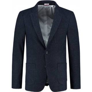 👉 Dstrezzed Colbert Slim Fit Tonel Check Wool Navy (111188 - 669)