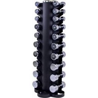 👉 Dumbbell Lifemaxx LMX80.TD Chrome dumbbells + toren