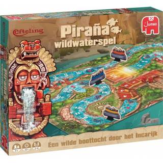 👉 Ganzenbord multicolor karton junior gezelschapsspellen geluksspel geen personage Efteling Piraña 8710126198551