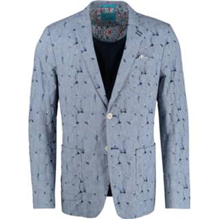 👉 Colbert digo blauw British Indigo Print (7.71.850.821 - 60) 8719492040709