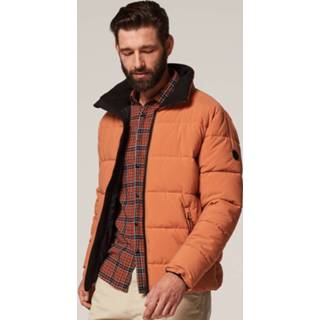 👉 Winterjas oranje s Dstrezzed Puffer Jacket Micro (101240 - 439) 8718895135135