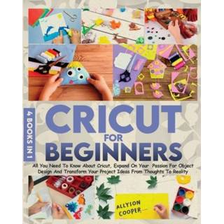 👉 Engels Cricut For Beginners 4 books in 1 9781914232121