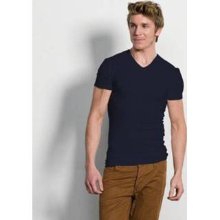 👉 Slater Stretch 2pack T-shirt V-hals Navy (6610)