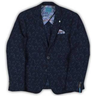 👉 Colbert digo meerkleurig British Indigo navy print (7.81.855.800 - 60) 8719492883566