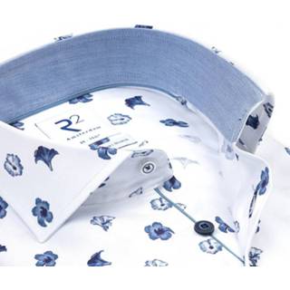 👉 R2 Amsterdam Overhemd Blauw (112.WSP.115 - 014)
