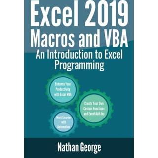 👉 Engels Excel 2019 Macros and VBA 9781916211346