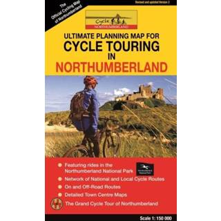 👉 Engels Cycle Touring Map of Northumberland - REV.3 9781916237643