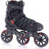 👉 Zwart 45 mannen aluminium polyurethaan Tempish inlineskates Wenox heren 85A maat 8592678113035