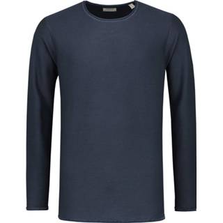 👉 Pullover s blauw Dstrezzed Ronde Hals Navy (404164 - 649) 8718895278771