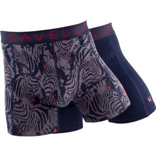 👉 Rood s GeenKleur Cavello 2-pack boxerhort - grij/rood 8718284100850