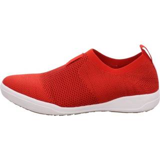 👉 Lage schoenen linnen rood Josef Seibel 4056828809833