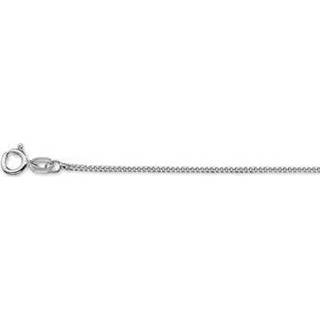 👉 Halsketting witgouden active Collier Gourmet 1,0 mm | Lengte 41 - 43 45 cm