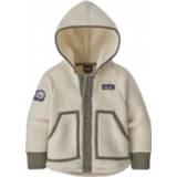 👉 Patagonia - Baby's Retro Pile Jacket - Fleecevest maat 4 Years, grijs/beige