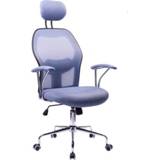 👉 Bureau stoel One Size Color-GeenKleur grijs blauwe Moderne bureaustoel, Kangaro. In hoogte verstelbaar, grijs/blauwe uitvoering 8712127061001