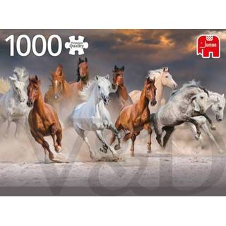 👉 Puzzel One Size no color Premium Collection - Desert Horses (1000 Stukjes) 8710126188644