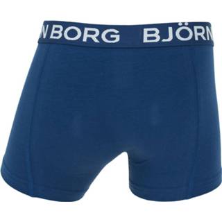 👉 Björn Borg jongens short solid blauw - 122/128