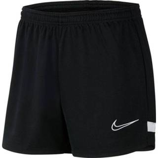 👉 Zwart kant l male vrouwen Nike Dri-fit academy women knit short black