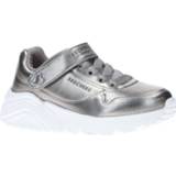 Sneakers zilver vrouwen zijde Skechers Uno lite chrome steps sneaker