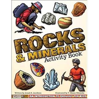 Mineraal engels Rocks & Minerals Activity Book 9781940647487