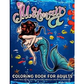 👉 Engels Mermaid Coloring Book For Adults 9781946284655