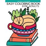 👉 Engels Easy Coloring Book for Adults 9781947243750