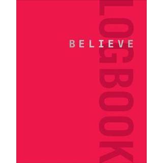 👉 Rood engels Believe Logbook (Red Edition) 9781948007092