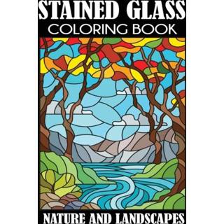👉 Engels Stained Glass Coloring Book 9781949651195