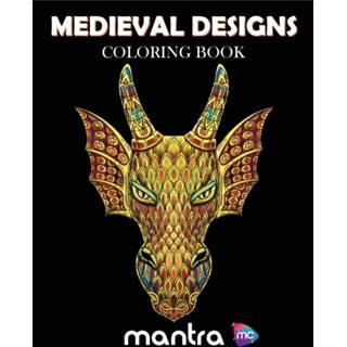 👉 Engels Medieval Designs Coloring Book 9781950888924