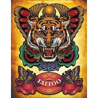 👉 Tattoo engels Coloring Book: Hand-drawn set of old school Tattoos Book (Relaxing, Inspiration) 9781720370529