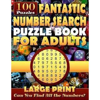 👉 Large engels Fantastic Number Search Puzzle Book for Adults: print.: Books Seniors and Adults. Can You Find All the Numbers? 9781720658931